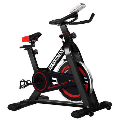 Everfit Spin Exercise Bike Cycling Fitness Commercial Home Workout Gym Black