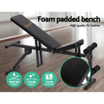 Everfit Adjustable FID Weight Bench Flat Incline Fitness Gym Equipment